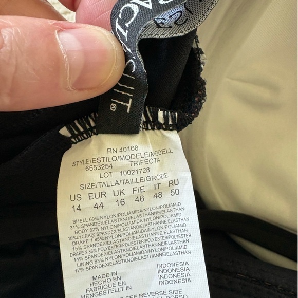 NWOT Miraclesuit Spectra Trifecta One Piece 14 - Picture 9 of 9